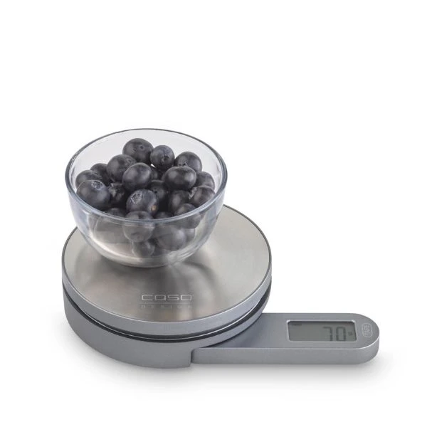 CASO Køkkenvægt EcoMate, vejeskala 1 g max 5 kg CS3268 by CASO color Sort