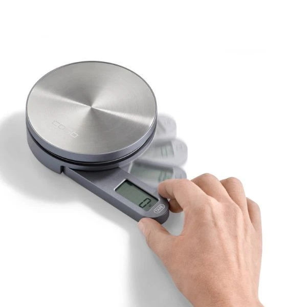 CASO Køkkenvægt EcoMate, vejeskala 1 g max 5 kg CS3268 by CASO color Sort