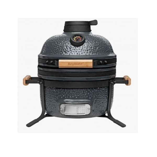 BergHoff RON Keramisk BBQ grill 40 cm (16") grå BH2415706 by BergHOFF color Sort