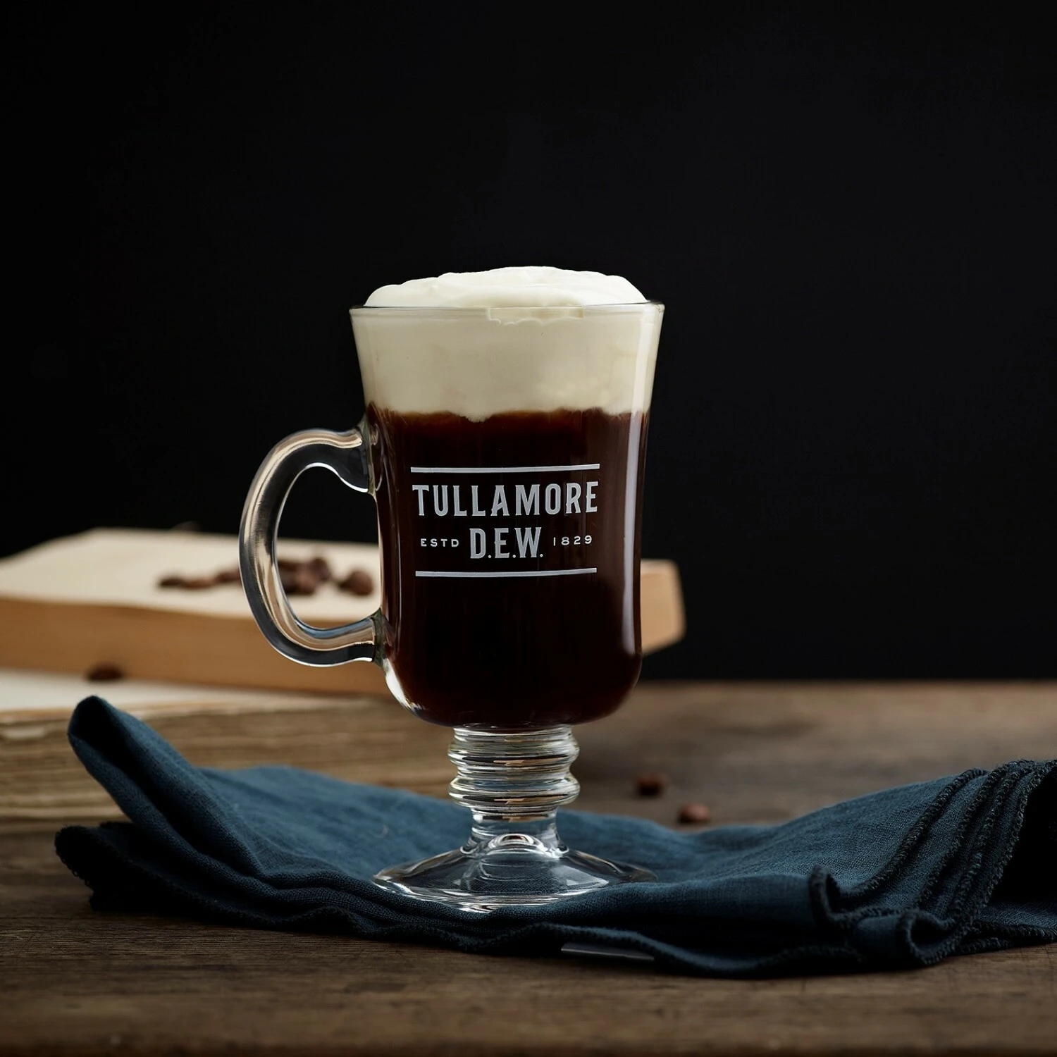 Tullamore Irish coffee glas MerchTulla1 by TULLAMORE color Sort