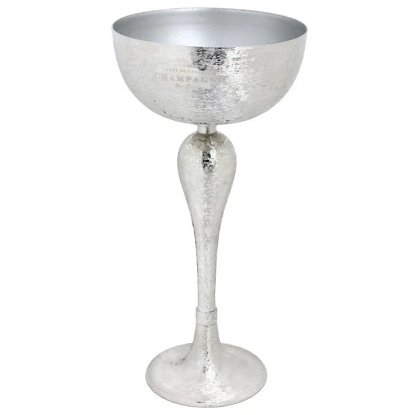 Luksus Champagne Spand med Stativ i Rustfrit Stål 40851 by Drink color Sort