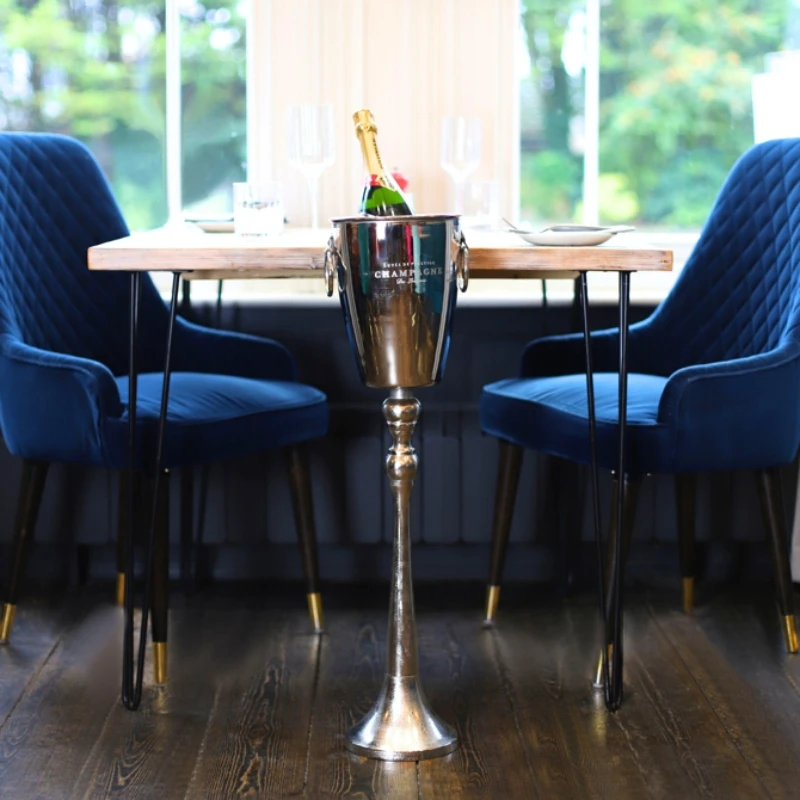 Elegant Champagne Spand på Stativ 40849 by Drink color Sort