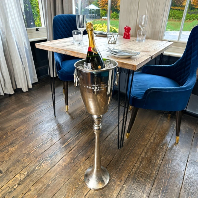 Elegant Champagne Spand på Stativ 40849 by Drink color Sort