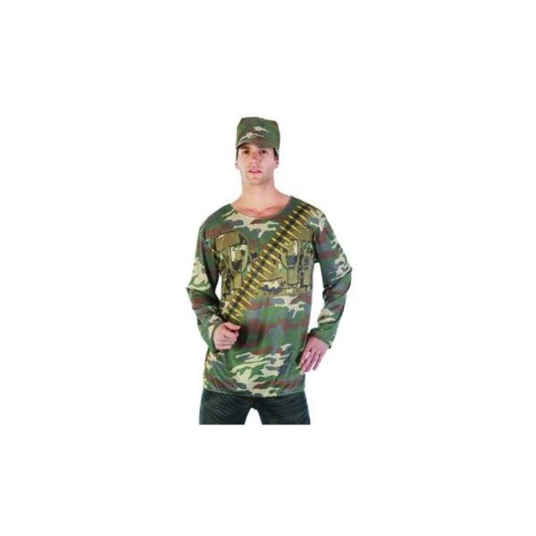 Voksenkostume soldat størrelse 56 SDRK-LU044/56 by Godan color Sort