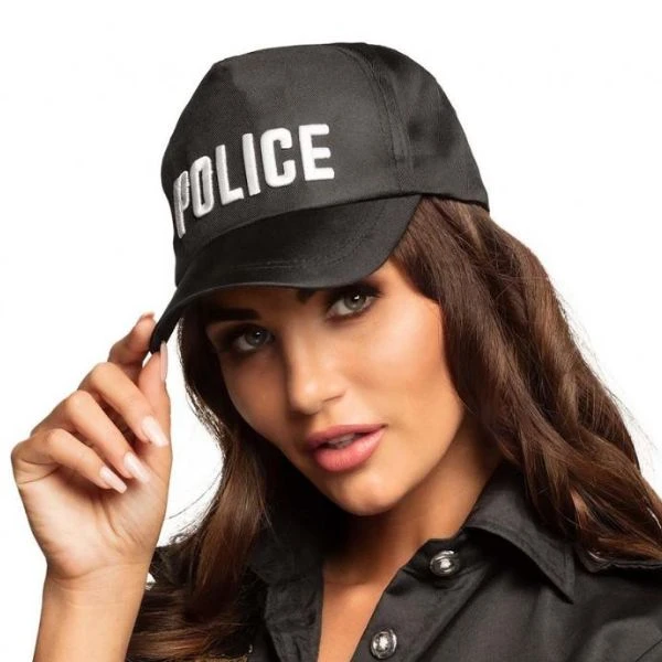 Kasket "Politi" sort 97046 by Godan color Sort
