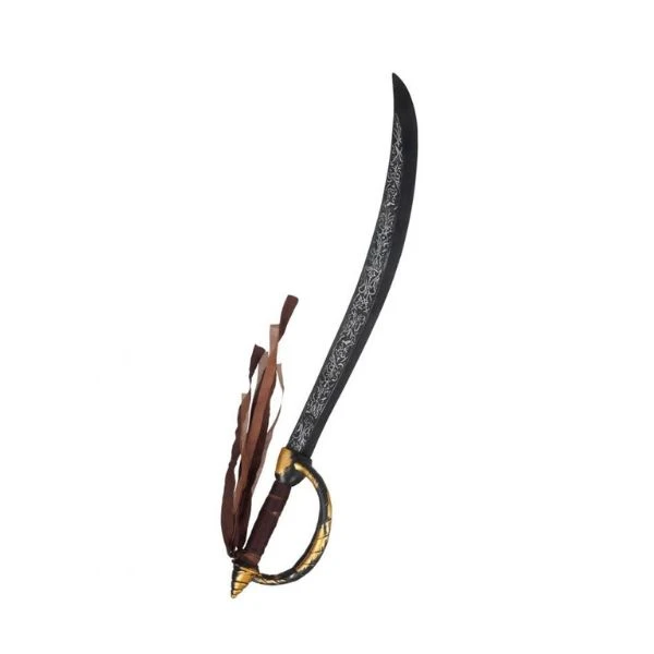 Piratsværd 69 cm 668 by Godan color Sort