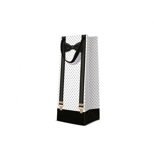 PAW vin gavepose Elegant Man 12 x 37 x 10 cm AGB1015804 by Godan color Sort