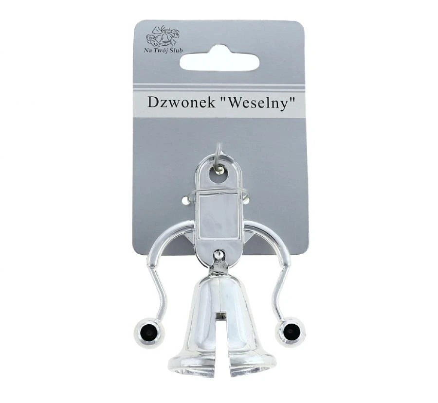 Bryllupsklokke - Hvid kissing bell W0318 by Godan color Sort