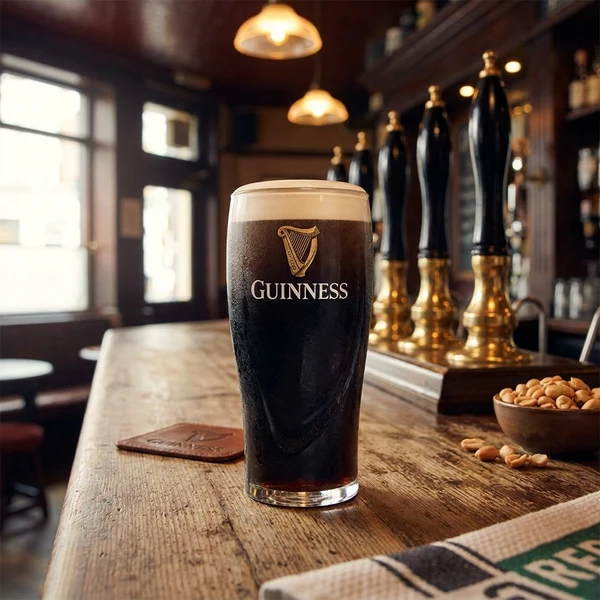 Guinness Pint Ølglas 56cl 802160 by GUINNESS color Sort