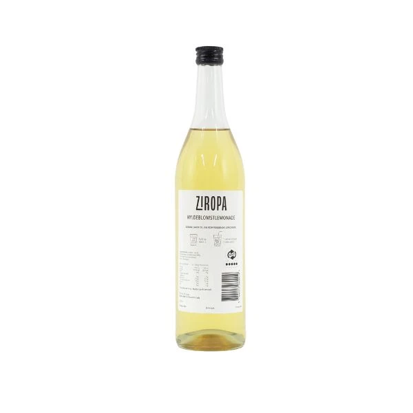 Ziropa Dansk Hyldeblomstlemonade 70 cl 61338 by Ziropa color Sort