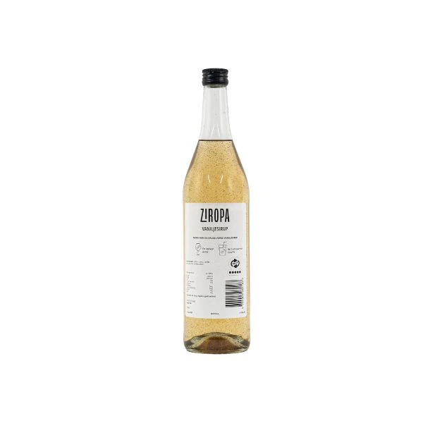 Ziropa Dansk Vaniljesirup 70 cl 61342 by Ziropa color Sort