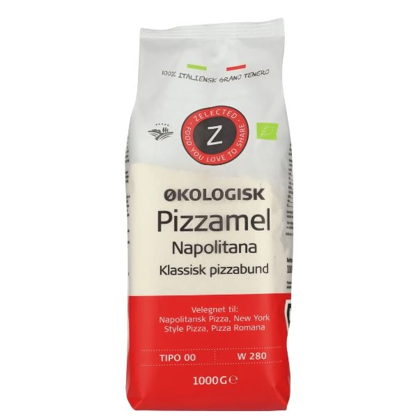 Zelected ØKO Pizzamel Napoli 1 KG 11394 by Zelected color Sort