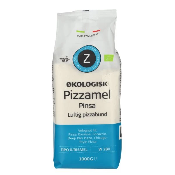 Zelected ØKO Pizzamel Pinsa 1 KG 11395 by Zelected color Sort
