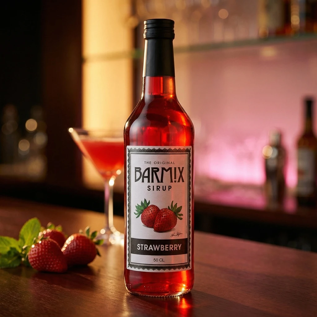 Barmix Syrup, Strawberry ( + pant) 61284 by MOM color Sort