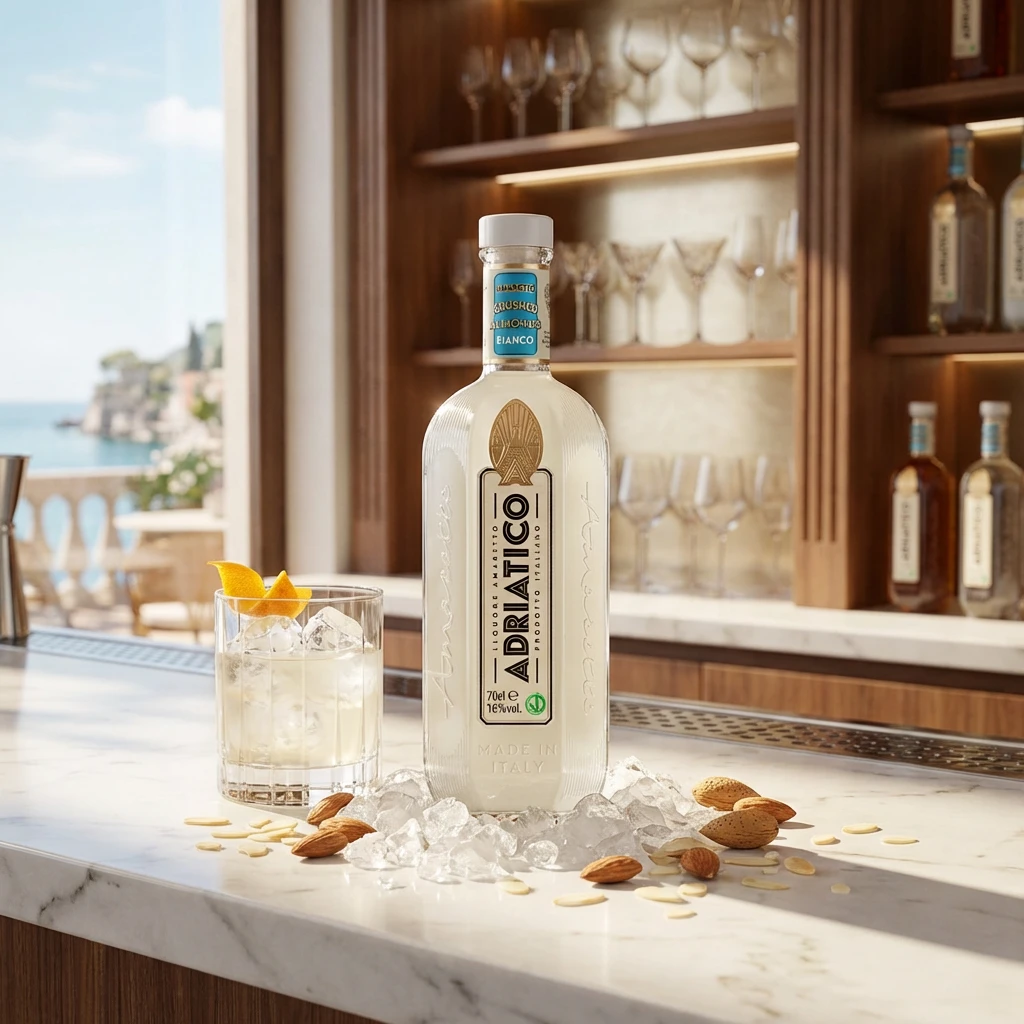 Adriatico Amaretto Bianco Crushed Almonds FL 70 50910002 by Adriatico color Sort