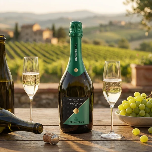 PROSECCO BRUT Tor dell'Elmo 75CL 38501  color Hvid