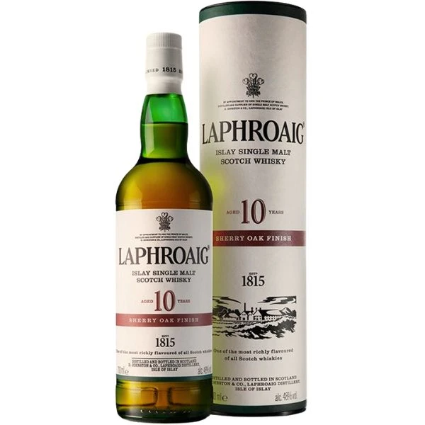 Laphroaig 10 YO Sherry Cask Islay Single Malt FL 70 10990051 by LAPHROAIG color Sort