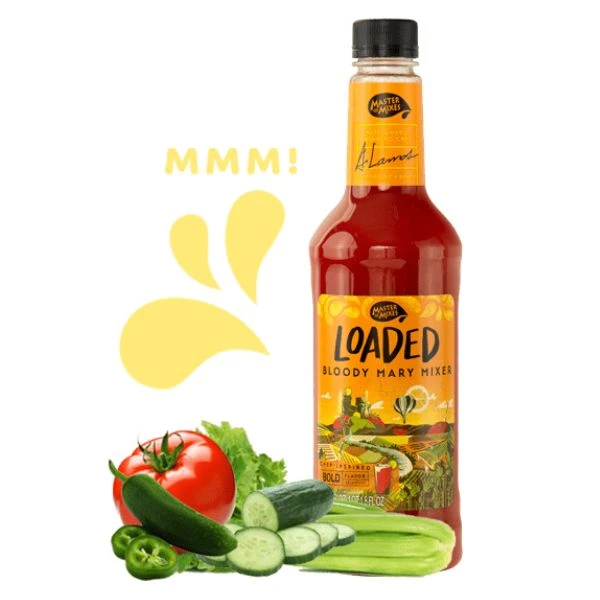 Master Of Mixes Bloody Mary Loaded Mixer FL 100 MOM-BloodyMaryLoad by Master Of Mixes color Sort