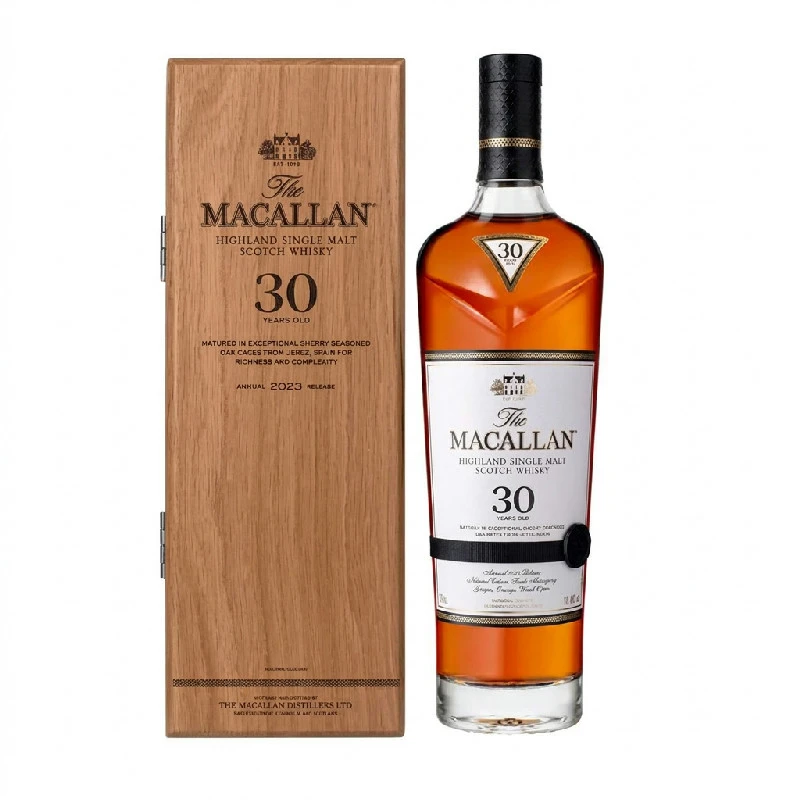 Macallan Sherry Oak 30 YO Highland Single Malt FL 70 10012737 by MACALLAN color Sort