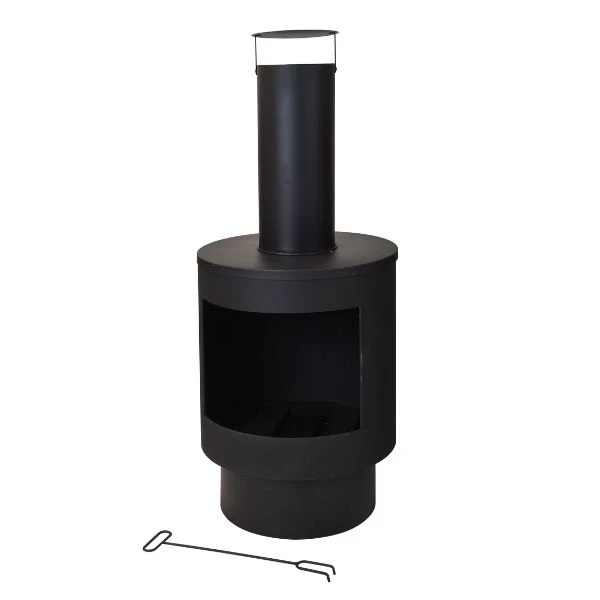 Metalkamin, 44 cm udendørs CM7000110 by Koop color Stor
