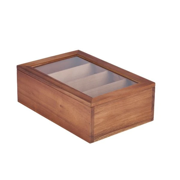 Akacietræ Teæske Genware 30 x 20 x 10 cm WTB by Genware color Træ