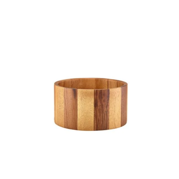 Acacia Træ Skål/Præsentationsstander GenWare 22,5 x 12 cm WBWLS2212 by Genware color Sort