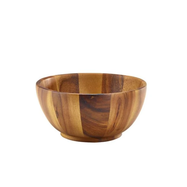 Akacietræ Skål 20Dia x 10cm Genware WBWL20 by Genware color Sort