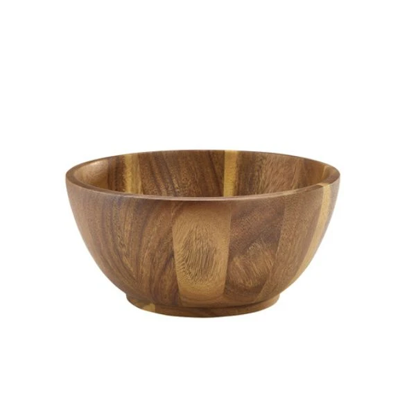 Akacietræ Skål 25Dia x 12cm Genware WBWL25 by Genware color Sort