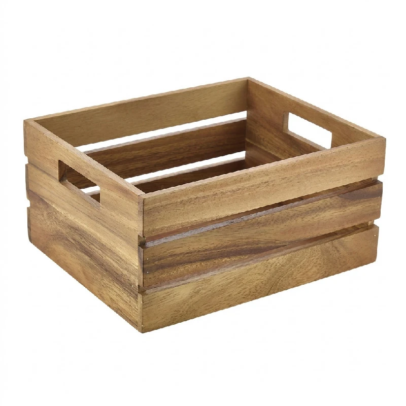 Genware Akacietræsboks/Reol GN 1/2 RSR-W3226 by Genware color Sort