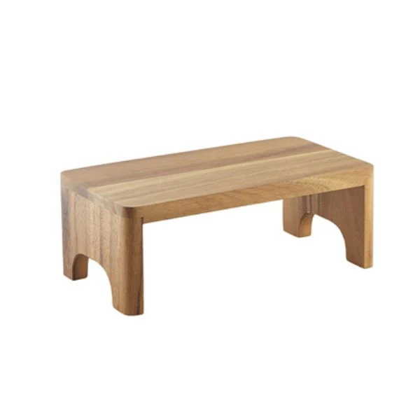 Acacia Træ Buffet Riser GN 1/3 12cm (H) Genware RSR-WGN13 by Genware color Træ
