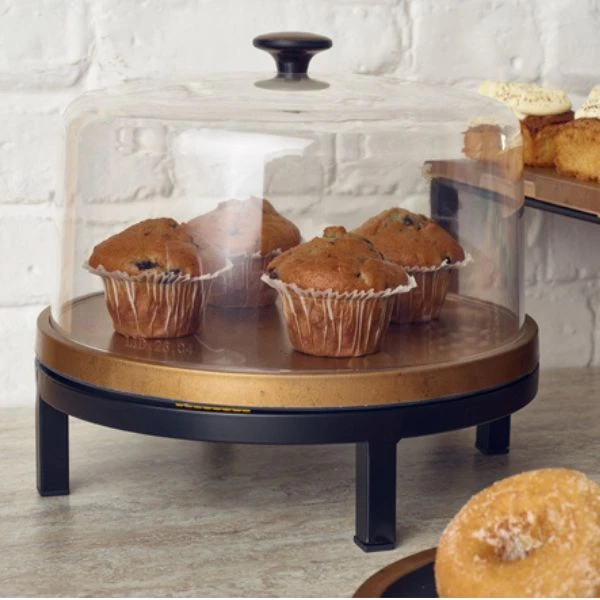 Luxor Metal Rund Sokkel 28,5 x 7 cm Genware LX281902 by Genware color Sort