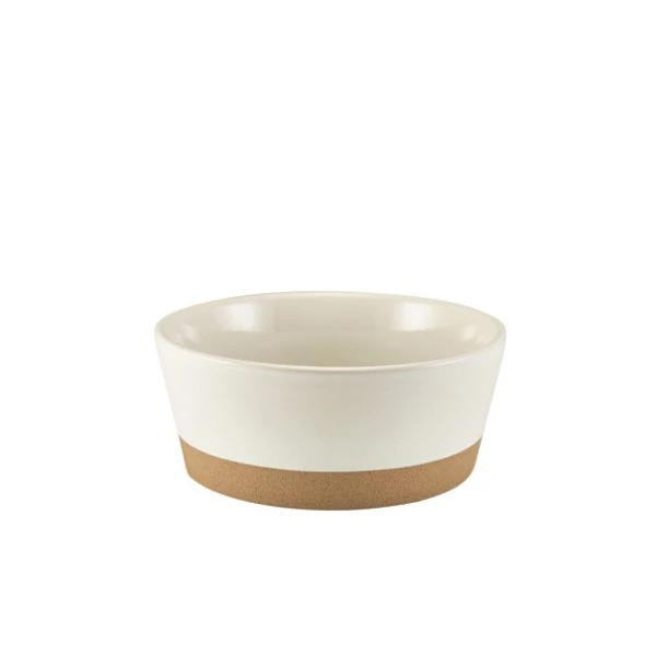 Kava Hvid Stentøjsskål 15,5 cm fra Genware BW-KW15 by Genware color Sort