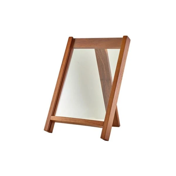 Acacia Træ A4 Menuholder Genware WDMHA4 by Genware color Sort