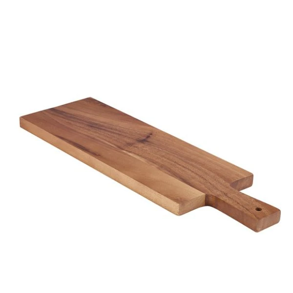 Akacietræ Serveringsbræt 38 x 15 x 2 cm Genware WPB3815 by Genware color Sort
