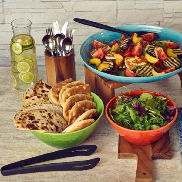 Akacietræ Serveringsbræt 38 x 15 x 2 cm Genware WPB3815 by Genware color Sort