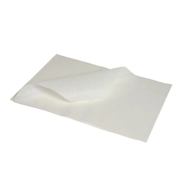 Fedttæt Papir Hvid 25 x 20 cm - 1000 stk. PN1487S by Genware color Sort