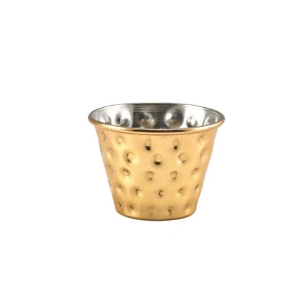 GenWare Forgyldt Hamret Ramekin 71 ml/2,5 oz RAMSTH2GD by Genware color Sort
