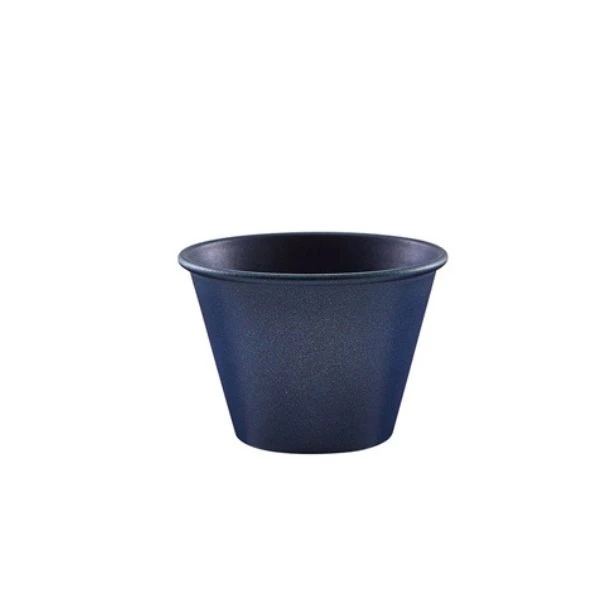 GenWare Metallisk Sort Ramekin 71 ml/2,5 oz RAMST2MTBK by Genware color Sort