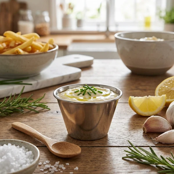 GenWare Rustfrit Stål Ramekin 11,4 cl/4 oz RAMST4 by Genware color Sort
