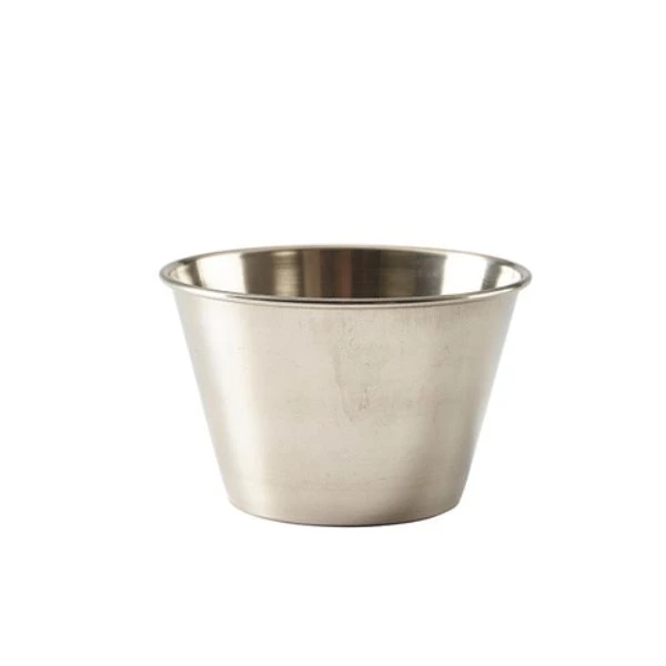 GenWare Rustfrit Stål Ramekin 22,7 cl/8 oz RAMST8 by Genware color Sort