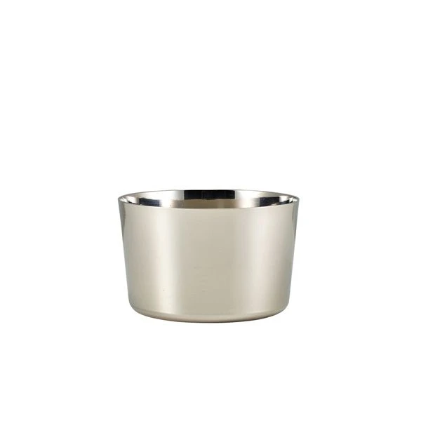 GenWare Rustfrit Stål Mini Serveringskop 8 x 5 cm SVC5 by Genware color Sort