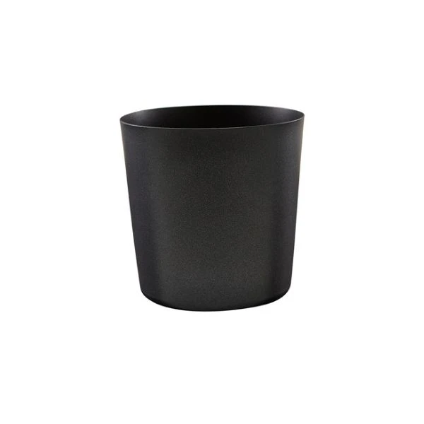 Metallic Sort Serveringskop fra GenWare 8,5 x 8,5 cm SVC8MTBK by Genware color Sort