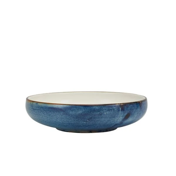 Terra Aqua Blå To-tonet Coupe Skål 22cm Genware CBT-PBL22 by Genware color Sort