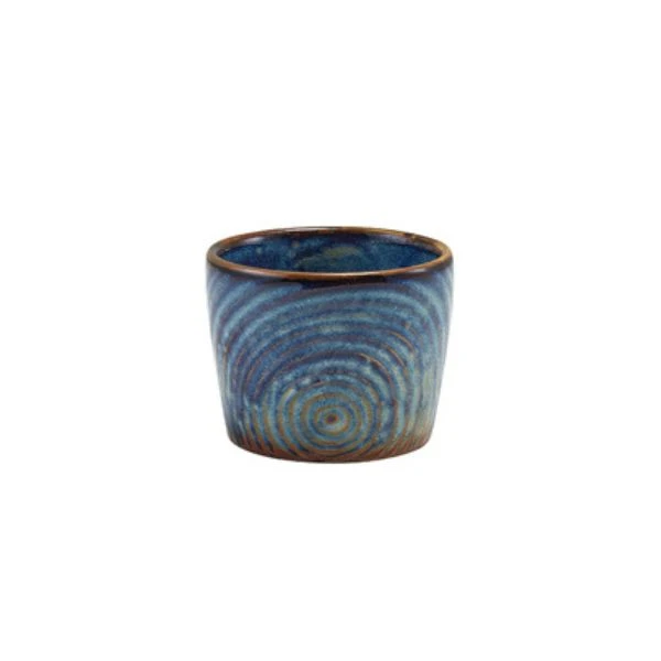 Terra Aqua Blue Økologisk Dip Pot 9cl/3oz Genware DP-PBLG3 by Genware color Sort