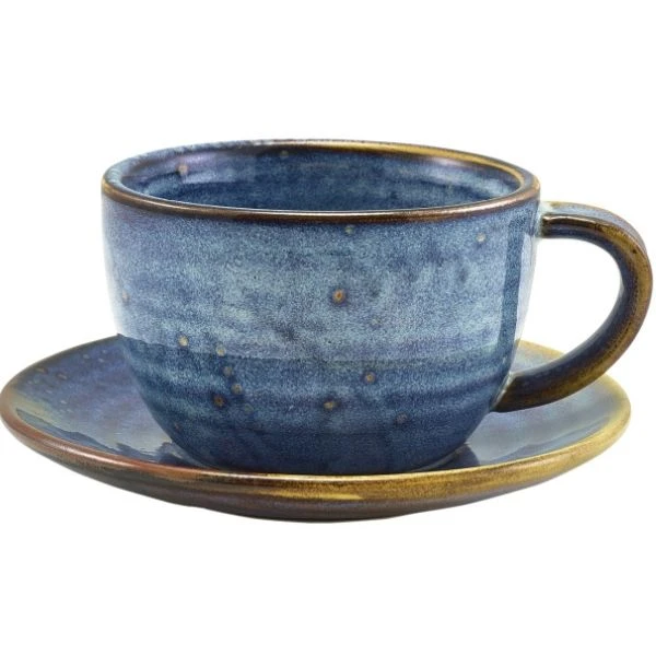 Terra Aqua Blå Underkop 14,5 cm Genware SCR-PBL14 by Genware color Sort