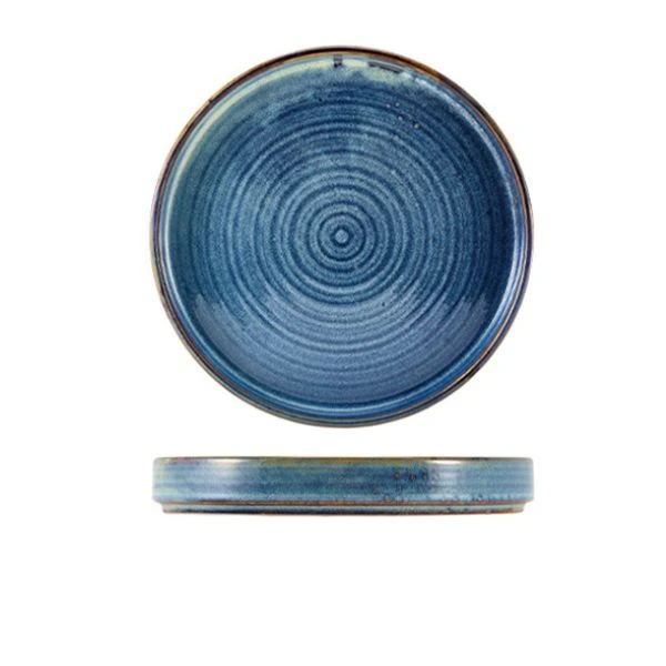 Terra Aqua Blå Præsentationstallerken 20,5 cm Genware PR-PBL21 by Genware color Sort