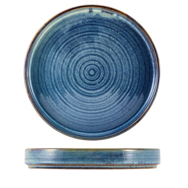 Terra Aqua Blå Præsentationstallerken 26cm Genware PR-PBL26 by Genware color Sort