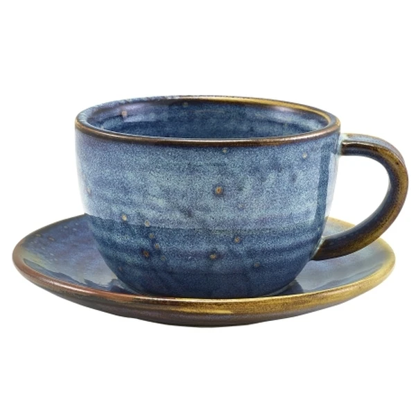 Terra Aqua Blå Kaffekop 28,5 cl/10 oz - Genware CUP-PBL28 by Genware color Sort