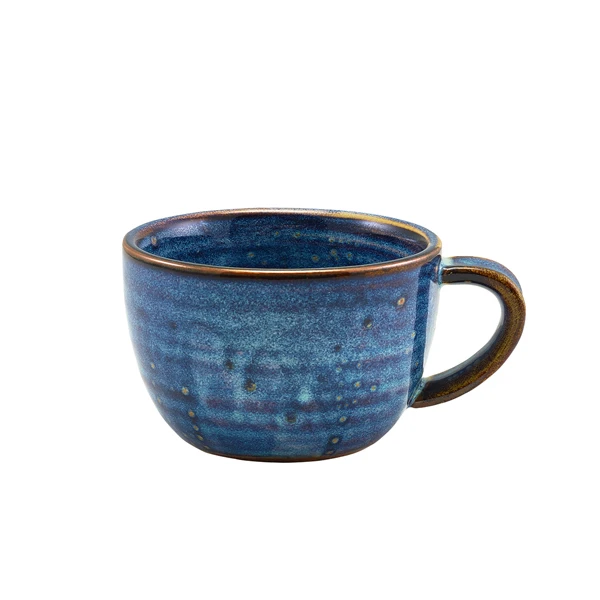 Terra Aqua Blå Kaffekop 28,5 cl/10 oz - Genware CUP-PBL28 by Genware color Sort
