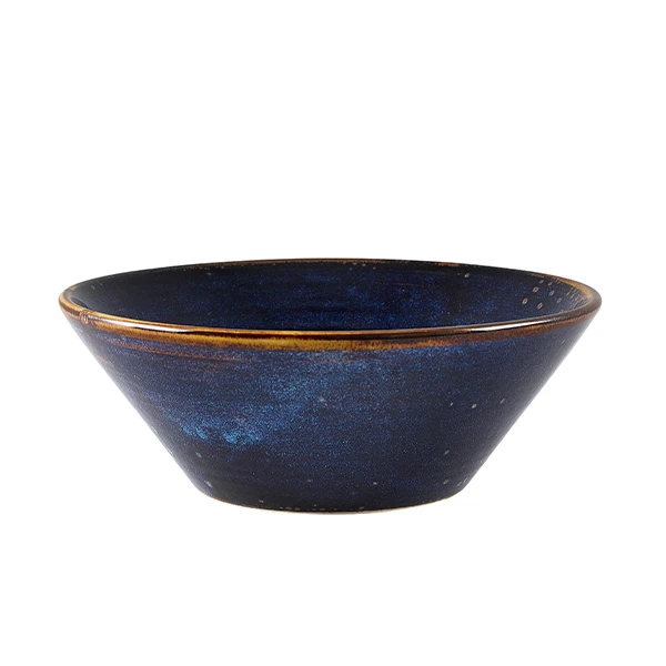 Terra Aqua Blå Konisk Skål 16cm Genware CN-PBL16 by Genware color Sort